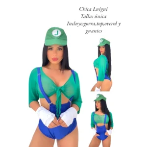 DISFRAZ CHICA LUIGUI TALLA UNICA