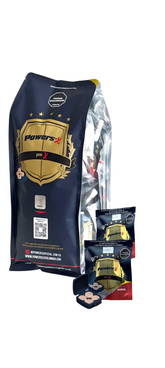 POTENCIADOR POWER SEX X4 HOMBRE BOLSA