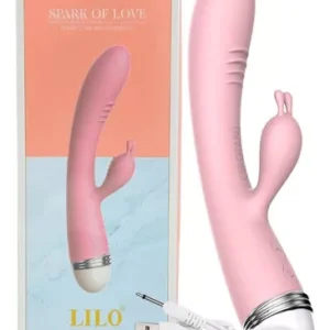 VIBRADOR PUNTO G Y CLITORIS SPARK LOVE RECARGABLE