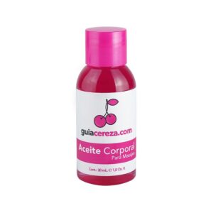 ACEITE CORPORAL PARA MASAJES guia cereza SEN