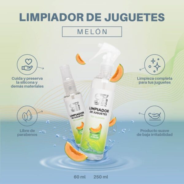 LIMPIADOR DE JUGUETES MELON 250ML ELIXIR - Imagen 2