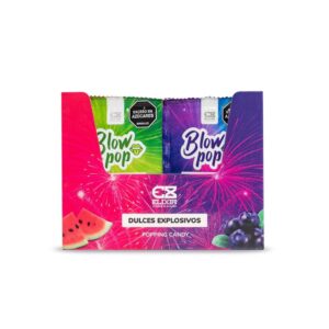 CAJA X 24 QUIPITOS EXPLOSIVOS BLOW POP 5GR