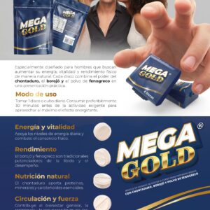MEGA GOLD SACHET X 4
