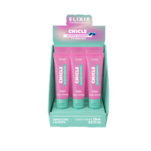 GEL INTIMO SABORIZADO CHICLE ELIXIR 15ML (CAJA X 6)