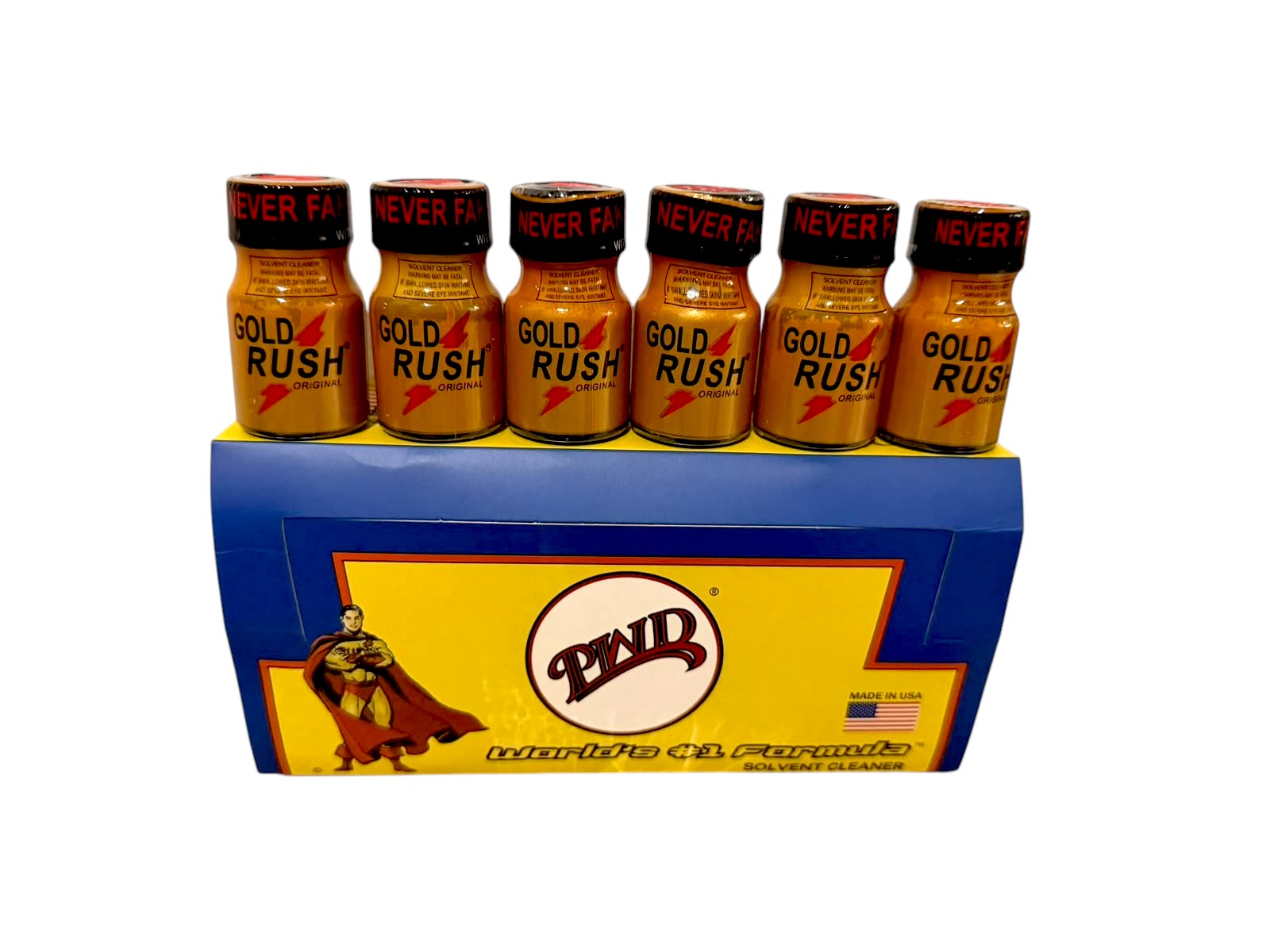 CAJA DE RUSH X18 GOLD RUSH 10ML