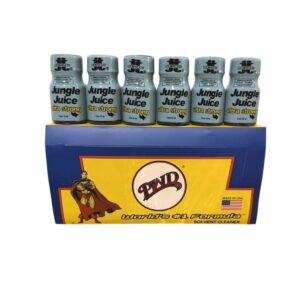 CAJA DE RUSH X18 JUNGLE JUICE ULTRA STRONG 10ML