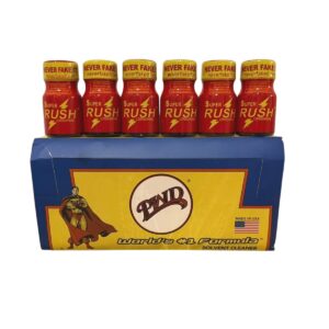 CAJA DE RUSH X18 SUPER RUSH ORIGINAL 10ML