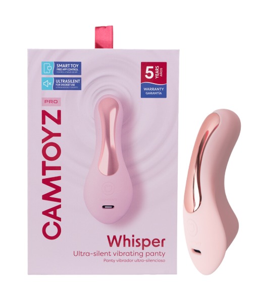 WHISPER PANTY VIBRADOR CAMTOYZ