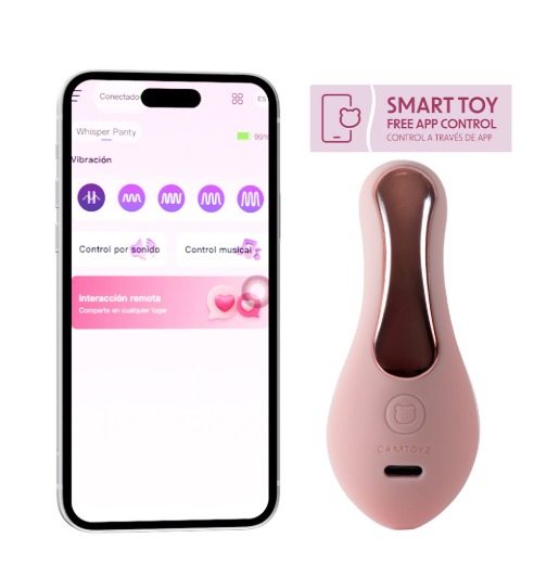 WHISPER PANTY VIBRADOR CAMTOYZ - Imagen 2