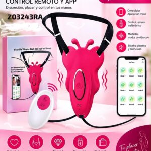 TANGA VIBRADOR MARIPOSA APP