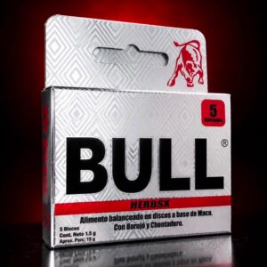 POTENCIADOR SEXUAL HOMBRE Y MUJER SEX BULL X5
