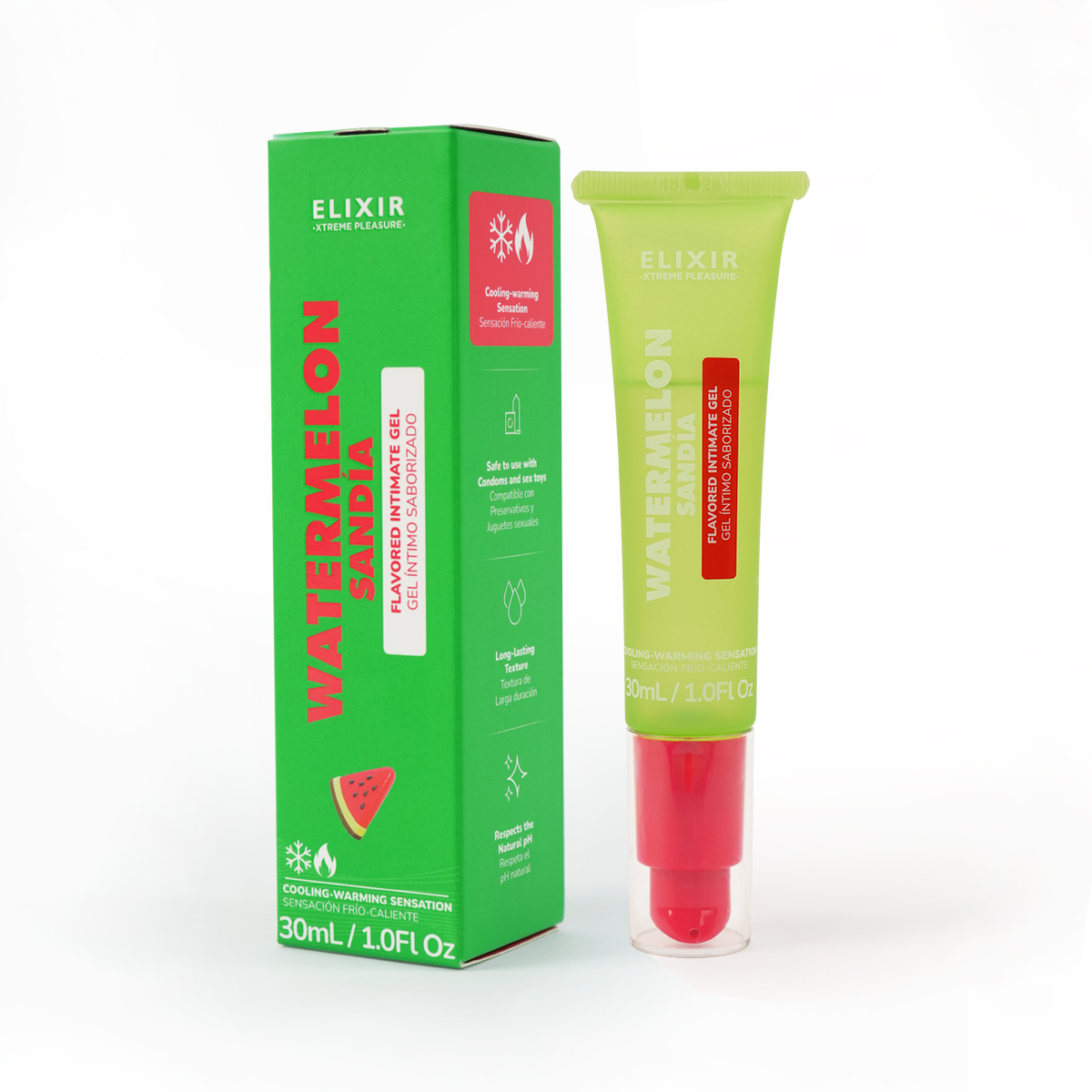 LUBRICANTE SABORIZADO SANDIA ELIXIR 30ML